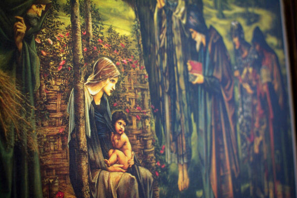 Burne-Jones "The Star of Bethlehem" - Mounted Canvas Wall Art - Image 2
