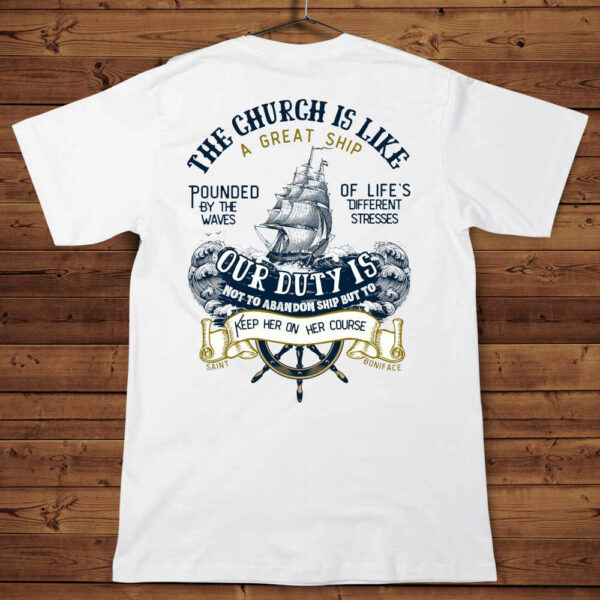 St. Boniface Assumption Pilgrimage Shirt - Image 4